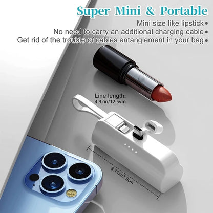 Mini Portable Phone Charger