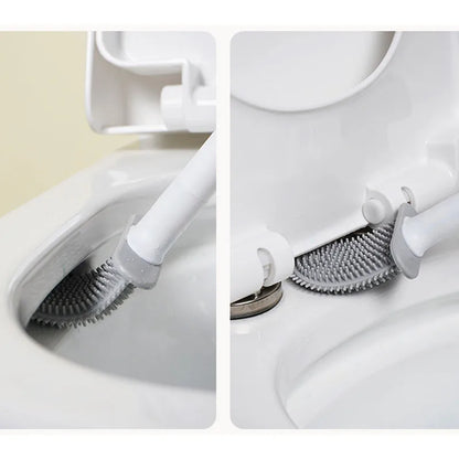 Silicone Toilet Brush and Holder